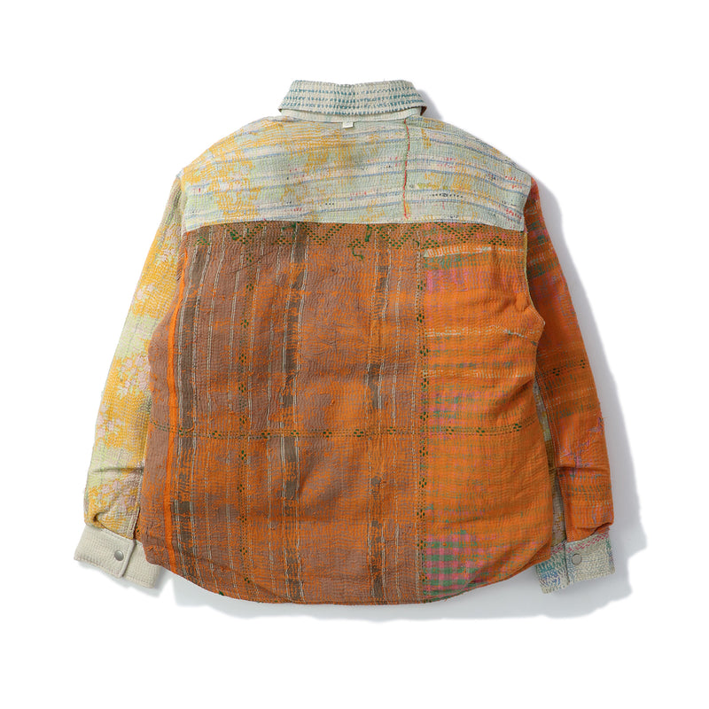 FAF(エフエーエフ)｜VINTAGE KANTHA QUILT DOWN SHIRTS(ヴィンテージカンタキルトダウンシャツ)｜【公式通販 UNION TOKYO】｜ユニオントーキョー