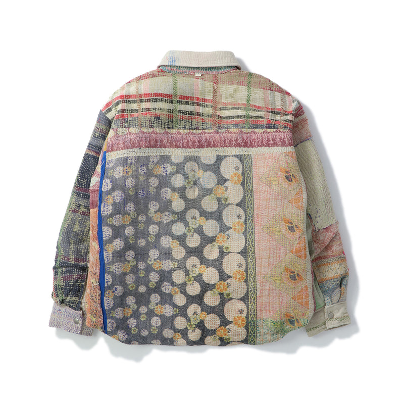 FAF(エフエーエフ)｜VINTAGE KANTHA QUILT DOWN SHIRTS(ヴィンテージカンタキルトダウンシャツ)｜【公式通販 UNION TOKYO】｜ユニオントーキョー