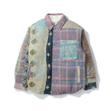 FAF(エフエーエフ)｜VINTAGE KANTHA QUILT DOWN SHIRTS(ヴィンテージカンタキルトダウンシャツ)｜【公式通販 UNION TOKYO】｜ユニオントーキョー