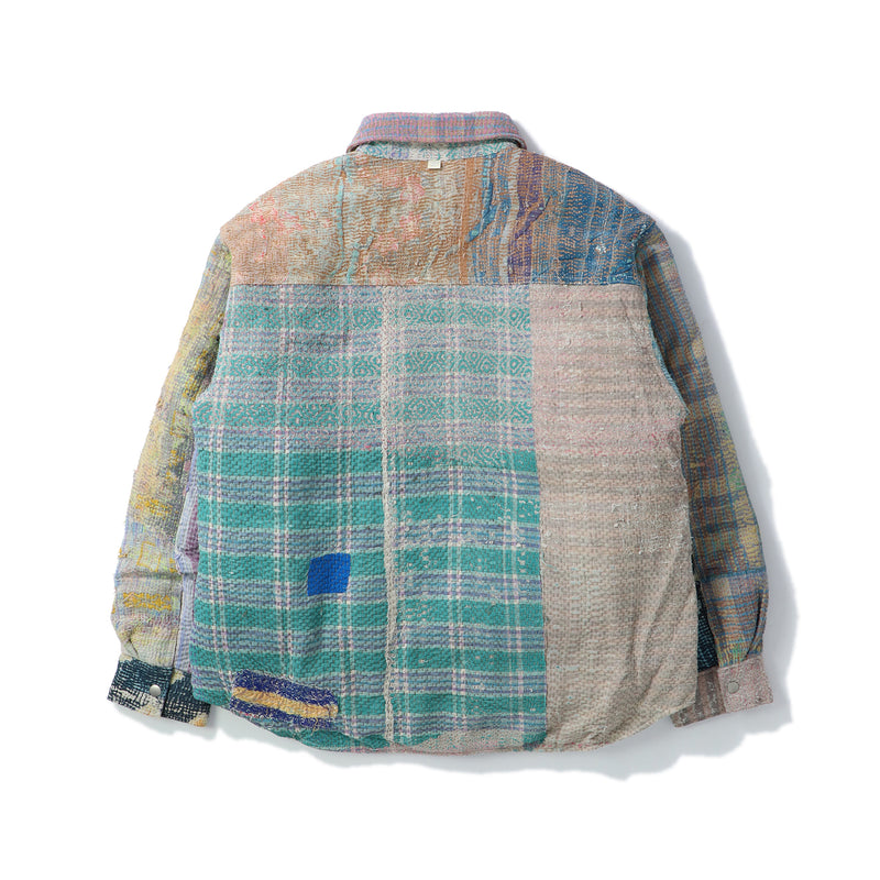 FAF(エフエーエフ)｜VINTAGE KANTHA QUILT DOWN SHIRTS(ヴィンテージカンタキルトダウンシャツ)｜【公式通販 UNION TOKYO】｜ユニオントーキョー