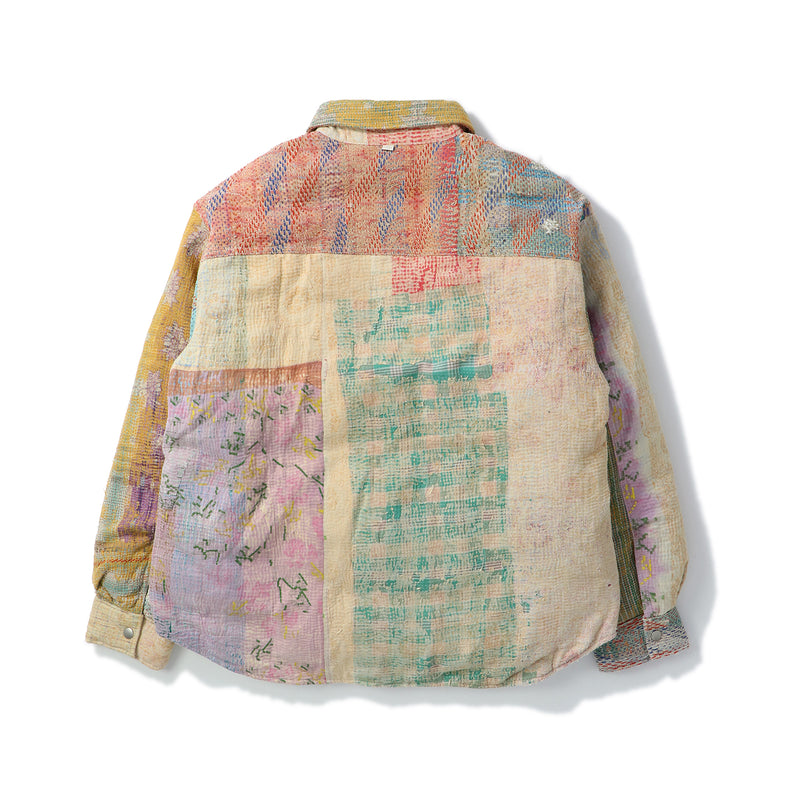 FAF(エフエーエフ)｜VINTAGE KANTHA QUILT DOWN SHIRTS(ヴィンテージカンタキルトダウンシャツ)｜【公式通販 UNION TOKYO】｜ユニオントーキョー