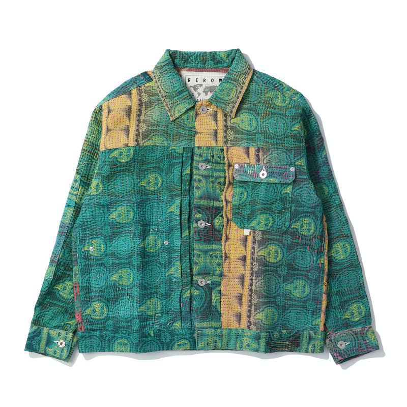 FAF(エフエーエフ)｜VINTAGE KANTHA QUILT TYPE-1F JACKET(ヴィンテージカンタキルトタイプ1Fジャケット)｜【公式通販 UNION TOKYO】｜ユニオントーキョー