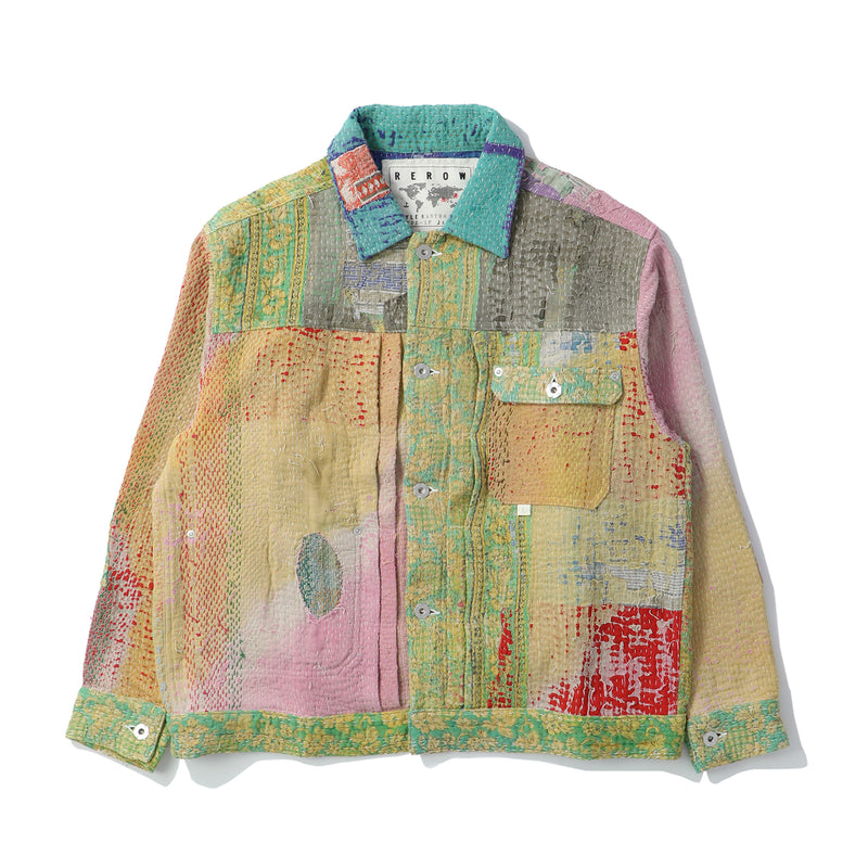 FAF(エフエーエフ)｜VINTAGE KANTHA QUILT TYPE-1F JACKET(ヴィンテージカンタキルトタイプ1Fジャケット)｜【公式通販 UNION TOKYO】｜ユニオントーキョー