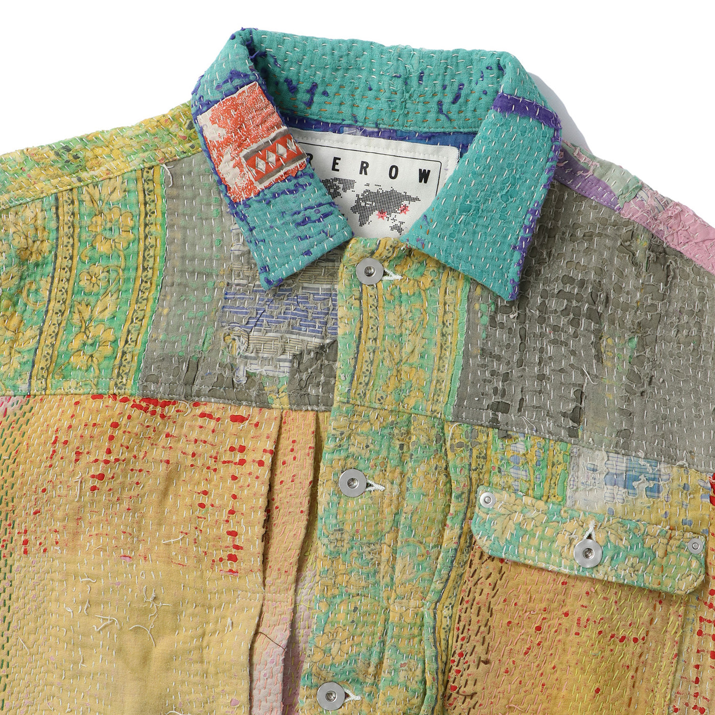 FAF(エフエーエフ)｜VINTAGE KANTHA QUILT TYPE-1F JACKET(ヴィンテージカンタキルトタイプ1Fジャケット)｜【公式通販  UNION TOKYO】｜ユニオントーキョー