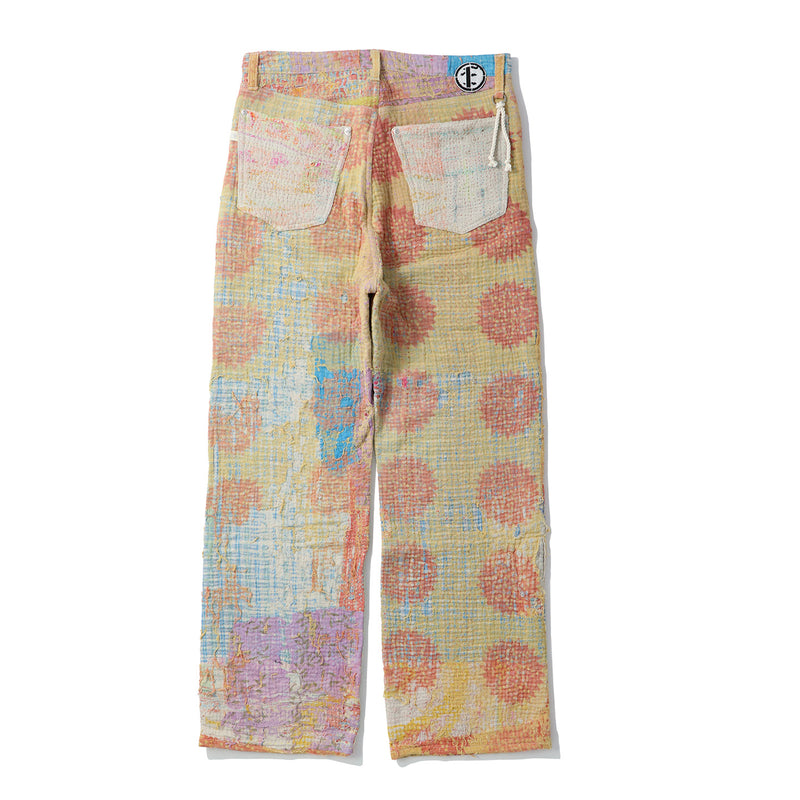 FAF(エフエーエフ)｜VINTAGE KANTHA QUILT PANTS(ヴィンテージカンタキルトパンツ)｜【公式通販 UNION TOKYO】｜ユニオントーキョー