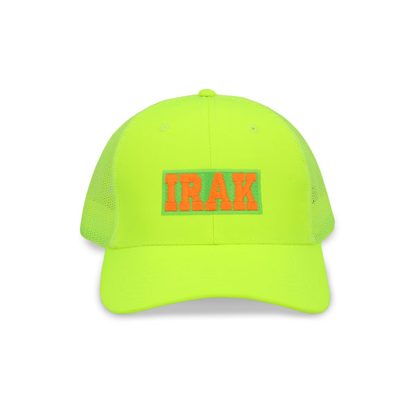 IRAK NY(アイラックニューヨーク)｜Neon IRAK Trucker Hat(ネオン