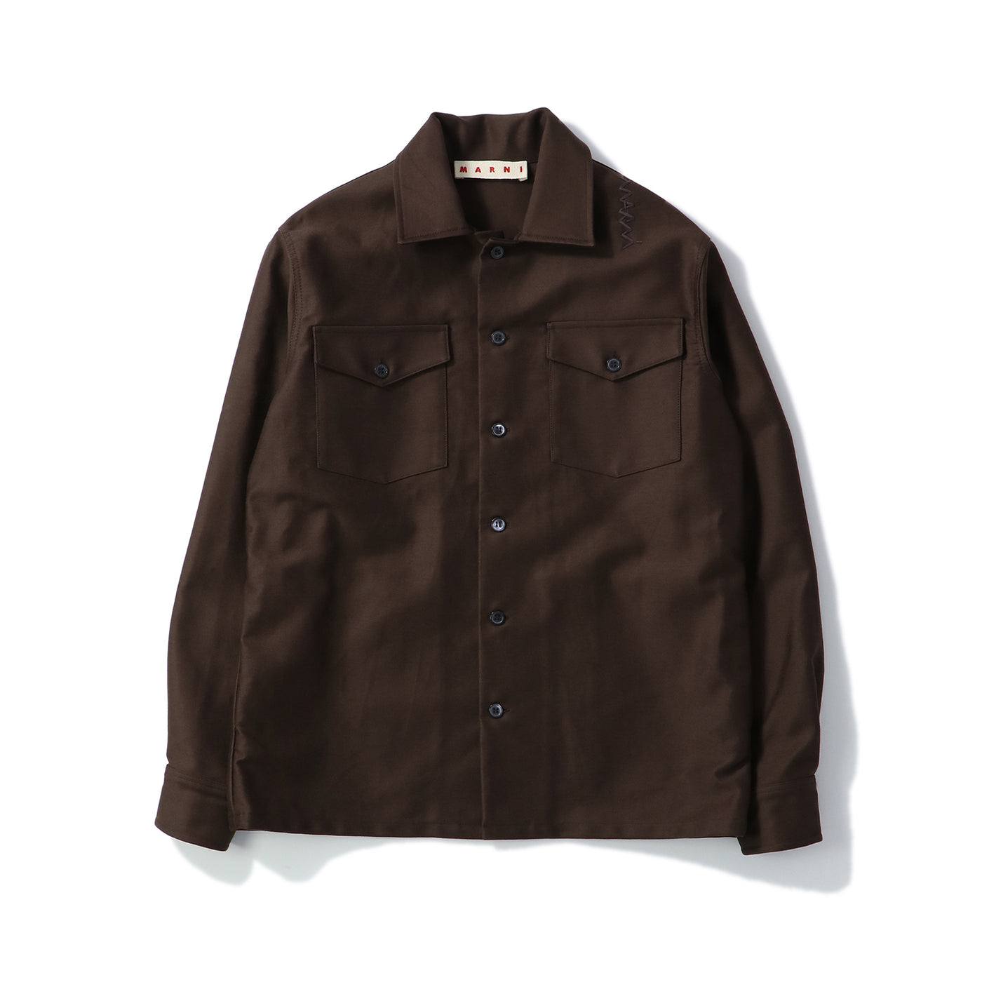 MARNI(マルニ)｜COMPACT ORGANIC COTTON MOLESKIN SHIRTS(コンパクトオーガニックコットンモレスキンシャツ)｜【公式通販  UNION TOKYO】｜ユニオントーキョー