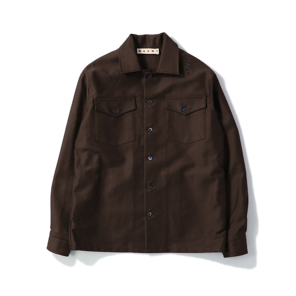 MARNI(マルニ)｜COMPACT ORGANIC COTTON MOLESKIN SHIRTS(コンパクトオーガニックコットンモレスキンシャツ)｜【公式通販 UNION TOKYO】｜ユニオントーキョー