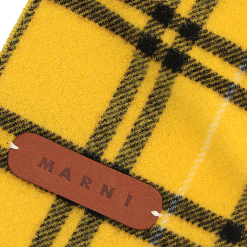 MARNI(マルニ)｜WOOL CHECK SCARF(ウールチェックスカーフ)｜【公式