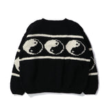 MacMahon Knitting Mills(マクマホン ニッティング ミルズ)｜Crew Neck Knit-Line Yin&Yang(クルーネックニットラインインヤン)｜【公式通販 UNION TOKYO】｜ユニオントーキョー