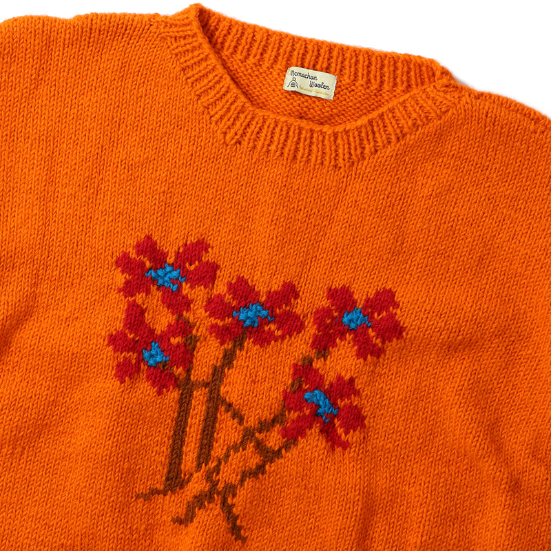 MacMahon Knitting Mills(マクマホン ニッティング ミルズ)｜Crew Neck Knit-5Flowers(クルーネックニット5フラワーズ)｜【公式通販 UNION TOKYO】｜ユニオントーキョー