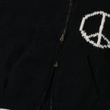 MacMahon Knitting Mills(マクマホン ニッティング ミルズ)｜Peace Sign Zip Parka UNION(ピースサインジップパーカユニオン)｜【公式通販 UNION TOKYO】｜ユニオントーキョー