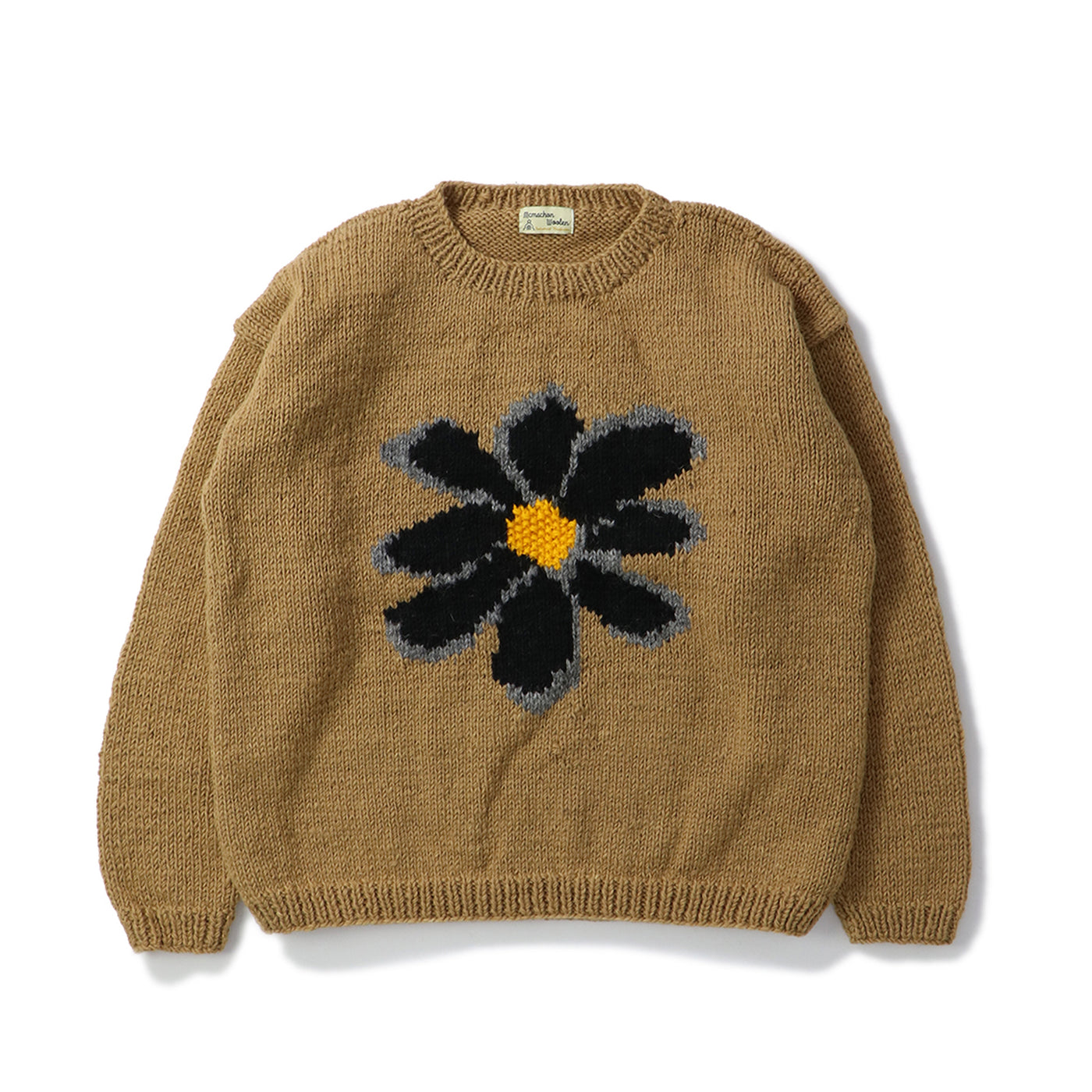 MacMahon Knitting Mills(マクマホン ニッティング ミルズ)｜Crew Neck Knit-Flower(クルーネック ニットフラワー)｜【公式通販 UNION TOKYO】｜ユニオントーキョー