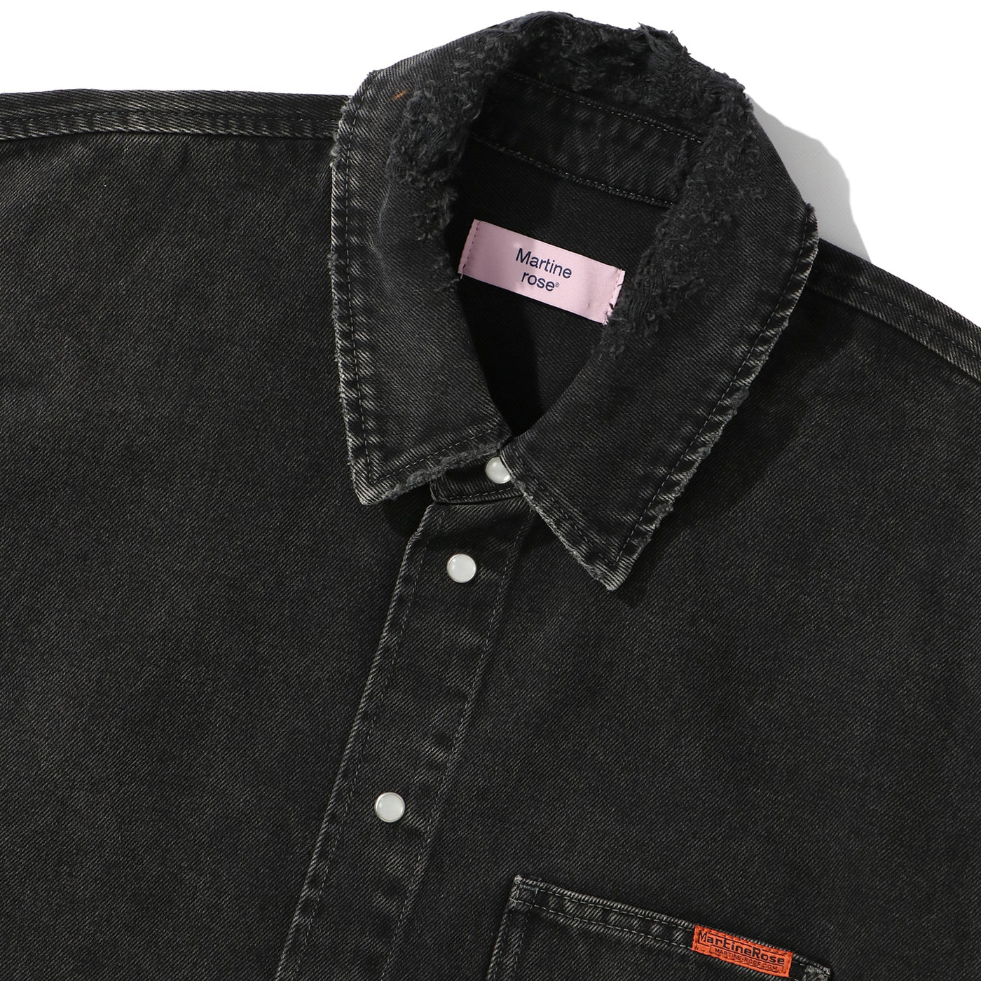 MARTINE ROSE(マーティンローズ)｜DENIM OVERSHIRT(デニムオーバーシャツ)｜【公式通販 UNION  TOKYO】｜ユニオントーキョー