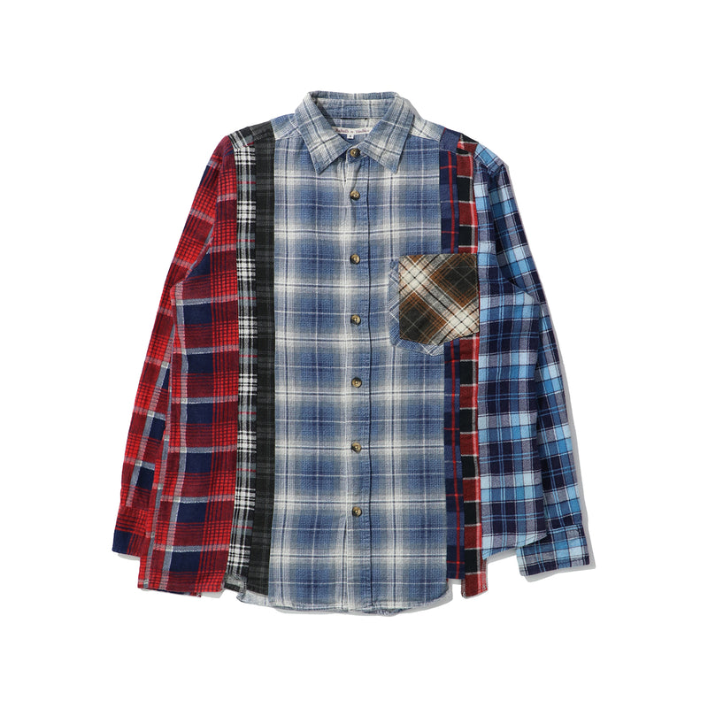 【L】NEEDLES Flannel Shirt