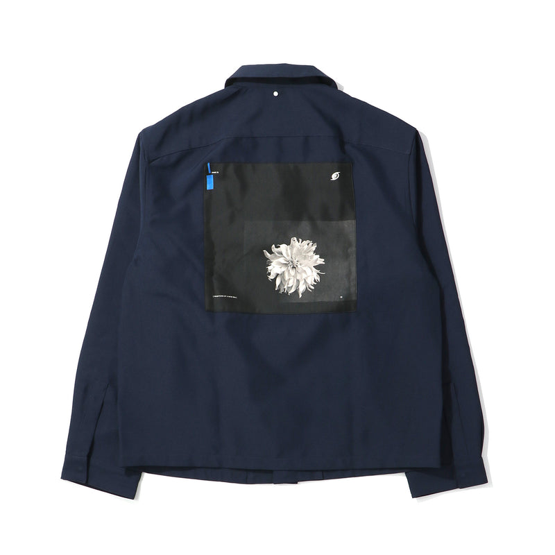 【極美品】21SS 定価5.8万 OAMC オーエーエムシー シャツジャケットV-neckPullove