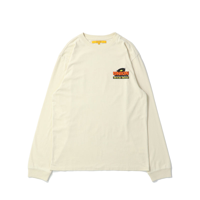 UNION ORIGINAL(ユニオンオリジナル)｜ON WAX LS TEE(オンワックスLSティー)｜【公式通販 UNION TOKYO】｜ユニオントーキョー