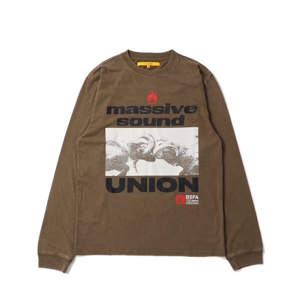 UNION ORIGINAL(ユニオンオリジナル)｜MASSIVE SOUND LS TEE(マッシヴサウンドLSティー)｜【公式通販 UNION TOKYO】｜ユニオントーキョー