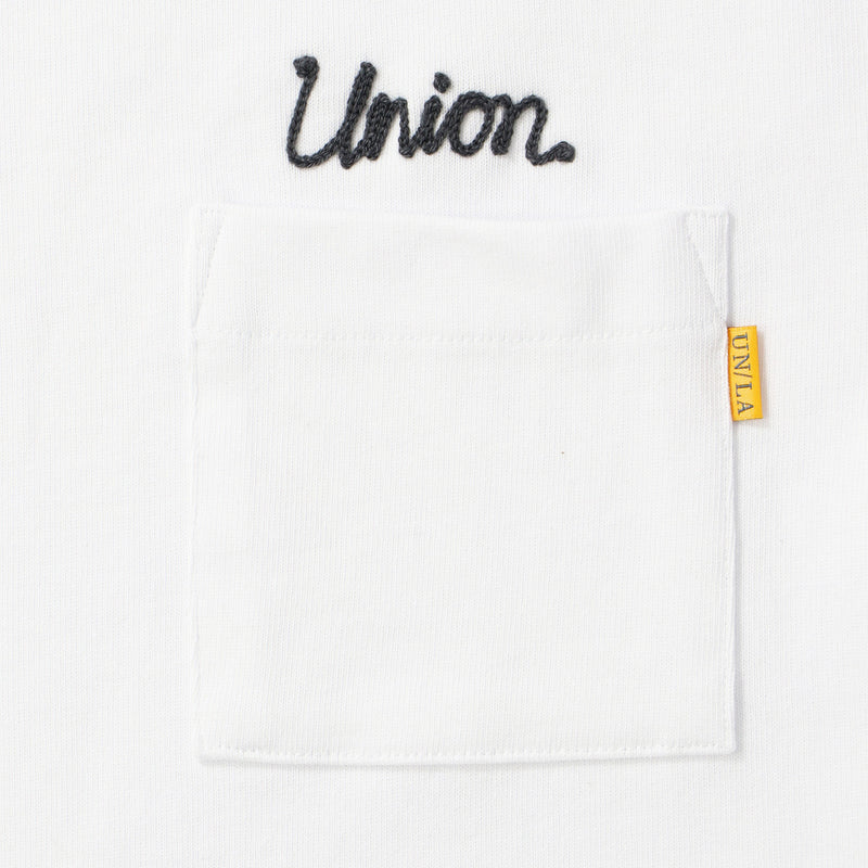 UNION ORIGINAL(ユニオンオリジナル)｜UNION STITCHED POCHE S/S TEE(ユニオンスティッチドポケS/Sティー)｜【公式通販 UNION TOKYO】｜ユニオントーキョー