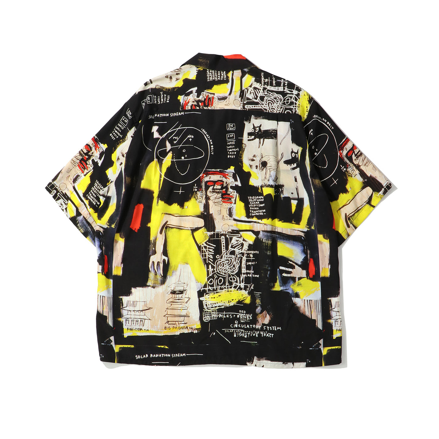 WACKO MARIA(ワコマリア)｜JEAN-MICHEL BASQUIAT / S/S HAWAIIAN SHIRT ( TYPE-1  )(ジャンミシェルバスキアSSハワイアンシャツ タイプ1)｜【公式通販 UNION TOKYO】｜ユニオントーキョー