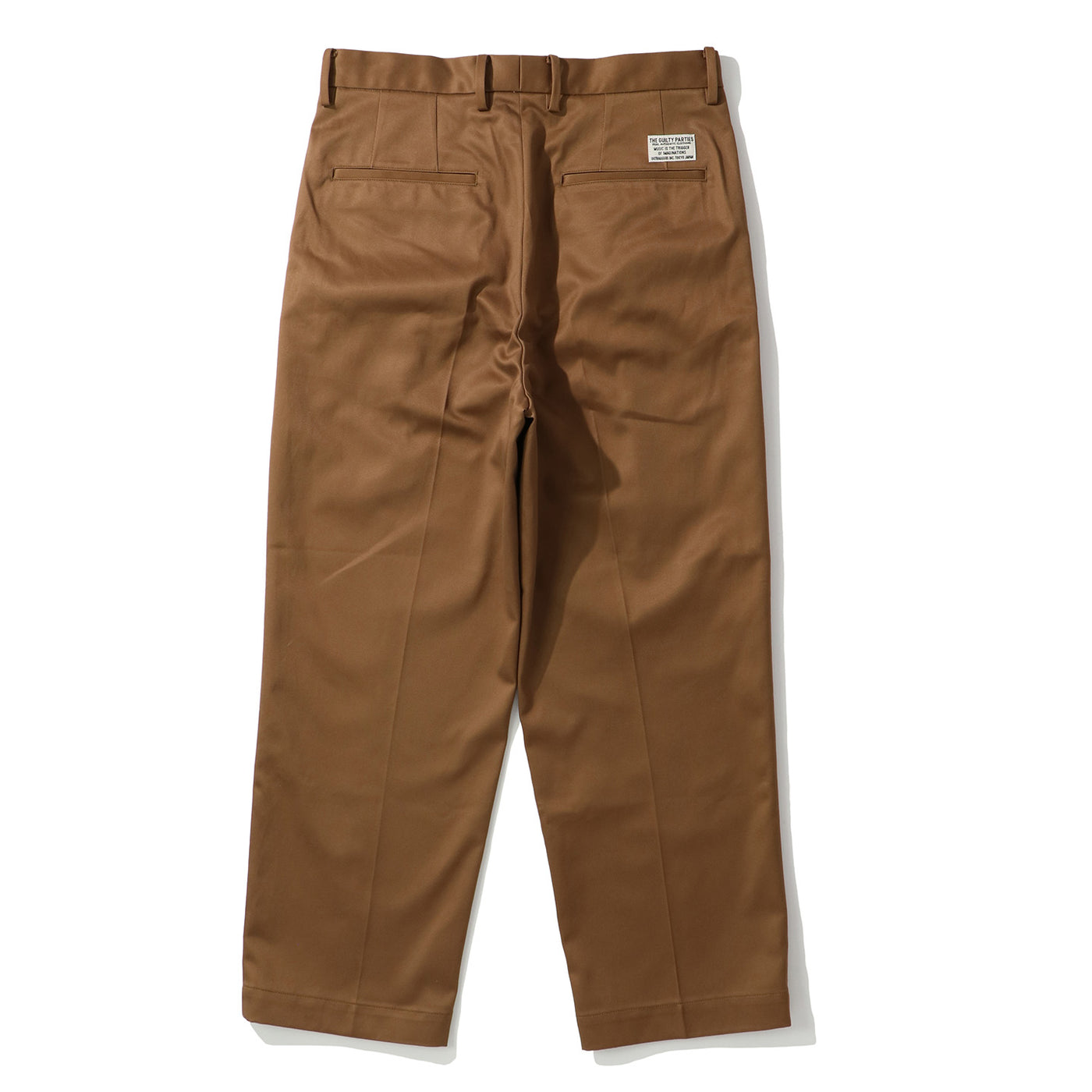 WACKO MARIA(ワコマリア)｜DOUBLE PLEATED CHINO TROUSERS(ダブルプリーテッドチノトラウザーズ)｜【公式通販  UNION TOKYO】｜ユニオントーキョー