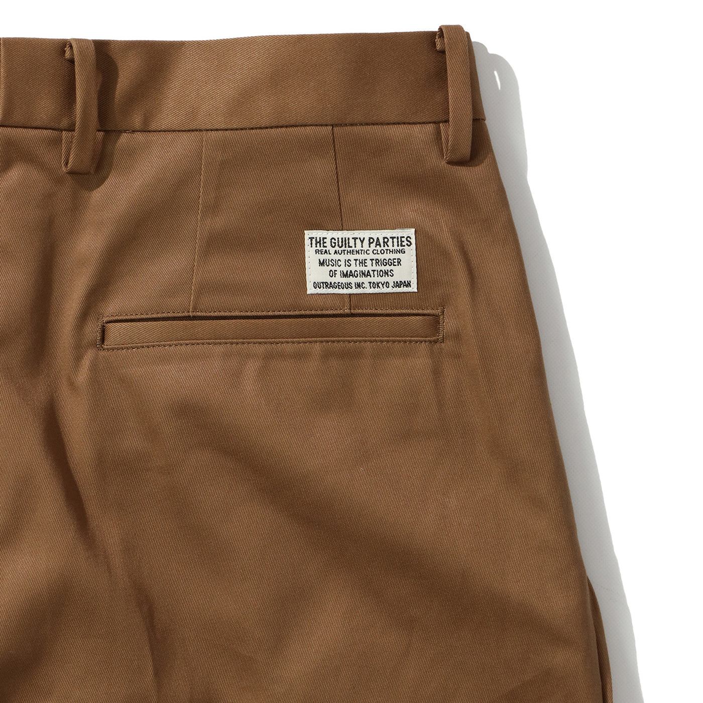 WACKO MARIA(ワコマリア)｜DOUBLE PLEATED CHINO TROUSERS(ダブルプリーテッドチノトラウザーズ)｜【公式通販  UNION TOKYO】｜ユニオントーキョー