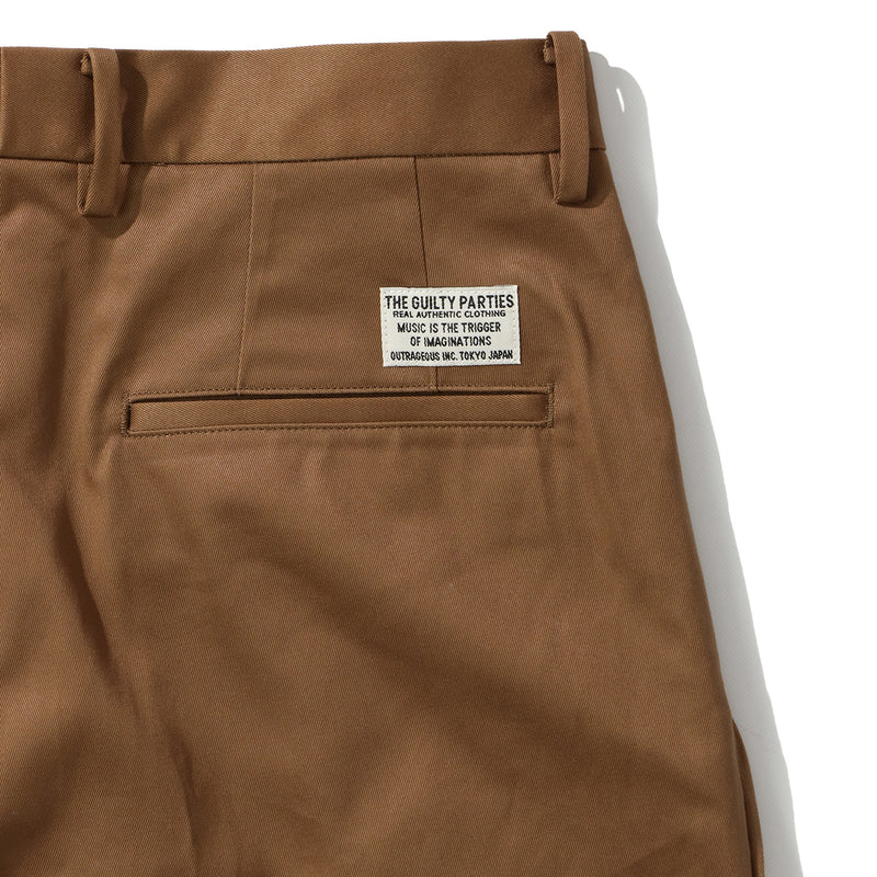 WACKO MARIA(ワコマリア)｜DOUBLE PLEATED CHINO TROUSERS(ダブルプリーテッドチノトラウザーズ)｜【公式通販 UNION TOKYO】｜ユニオントーキョー