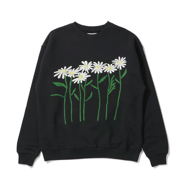 niche(ニッチ)｜HAND Embroidery Sweat-COSMOS(ハンドエンブロイダリー