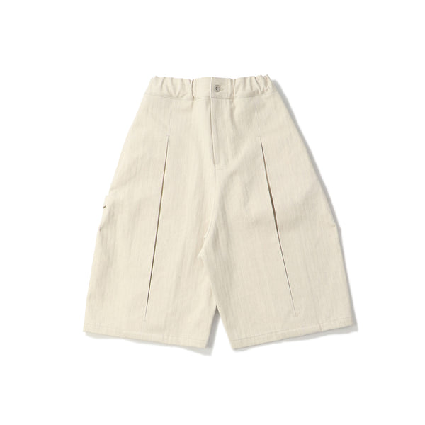 sage NATION(セイジネーション)｜BOX PLEAT SHORT DENIM HERRINGBONE(ボックスプリートショートデニムヘリンボーン)｜【公式通販 UNION TOKYO】｜ユニオントーキョー