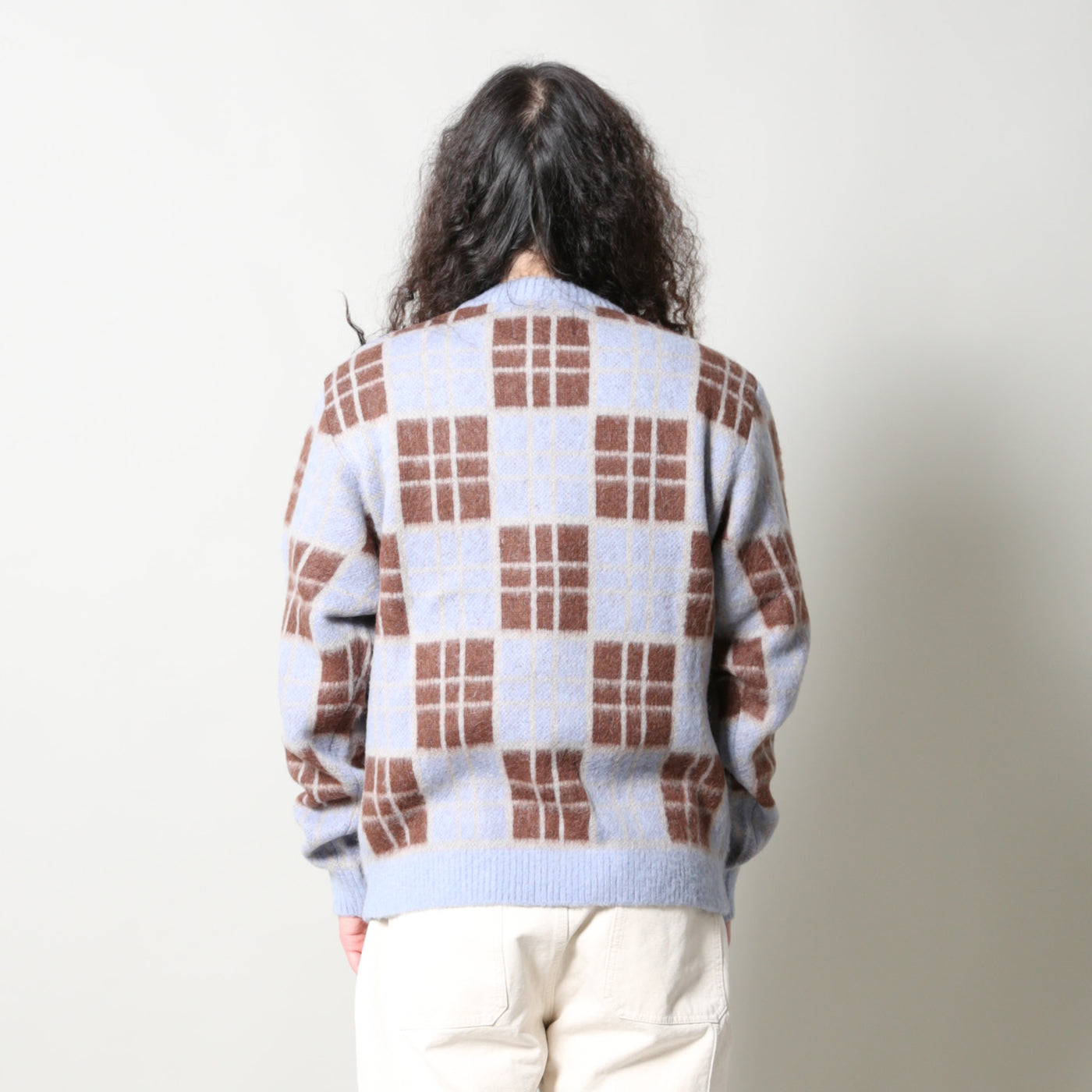 AWAKE NY(アウェイクニューヨーク)｜CHECKERED MOHAIR SWEATER(チェッカードモヘアセーター)｜【公式通販 UNION  TOKYO】｜ユニオントーキョー