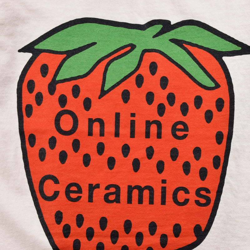 ONLINE CERAMICS(オンラインセラミックス)｜Strawberry Logo Pink Tee