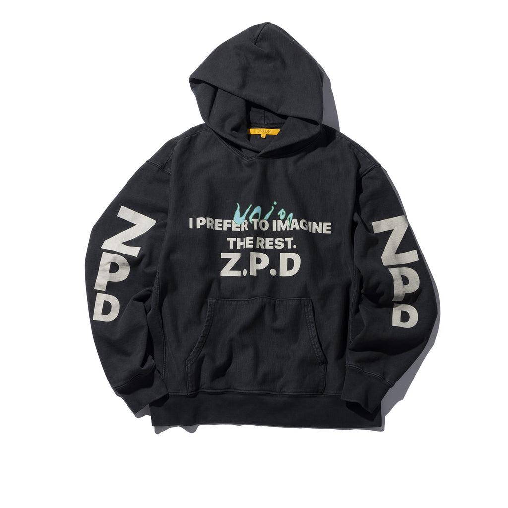 XL 新品未使用 UNION TOKYO 4th UNION Cracked Hood チャコールグレー 