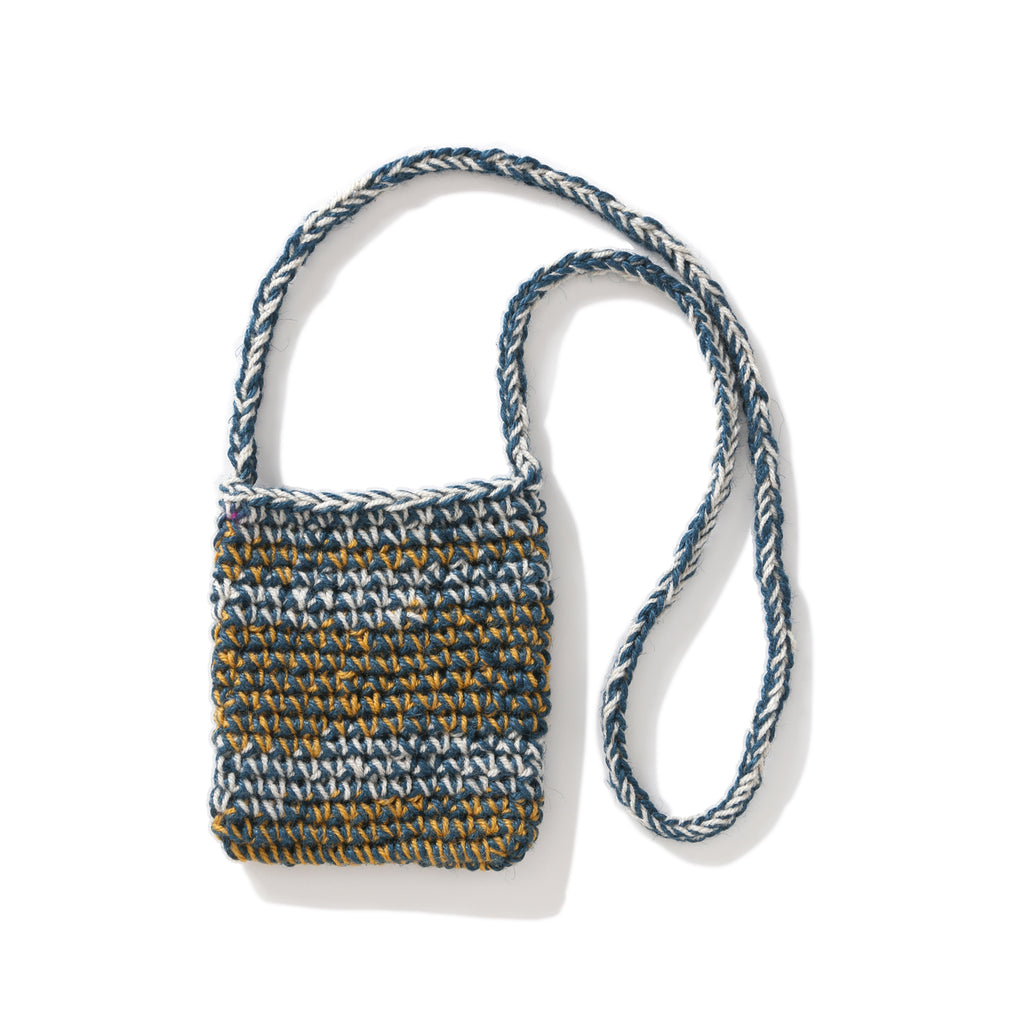 NICHOLAS DALEY(ニコラスデイリー)｜HAND CROCHET NECK POUCH(ハンド 