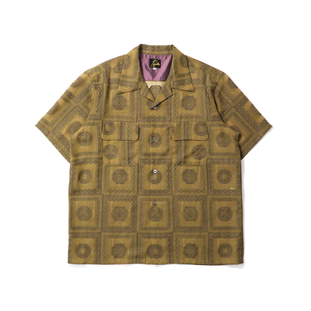 NEEDLES(ニードルズ)｜S/S Classic Shirt - PE/R Chain Border Jq