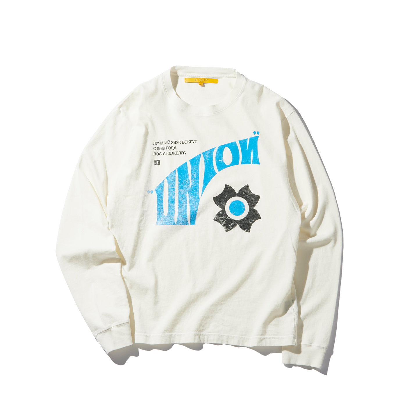 UNION ORIGINAL(ユニオンオリジナル)｜CYRILLIC L/S TEE(シリリックLSティー)｜【公式通販 UNION TOKYO】｜ ユニオントーキョー