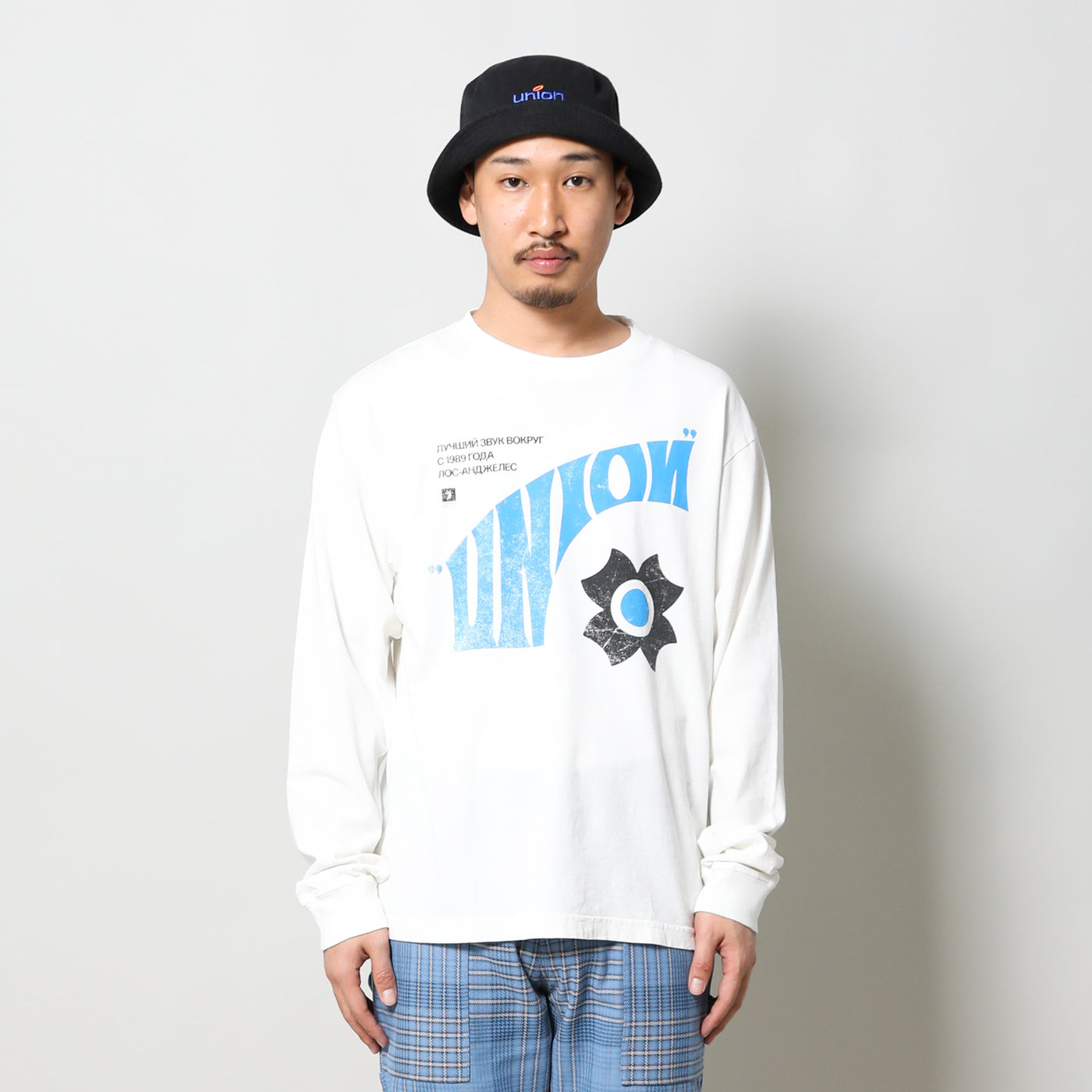 UNION ORIGINAL(ユニオンオリジナル)｜CYRILLIC L/S TEE(シリリックLSティー)｜【公式通販 UNION TOKYO】｜ ユニオントーキョー