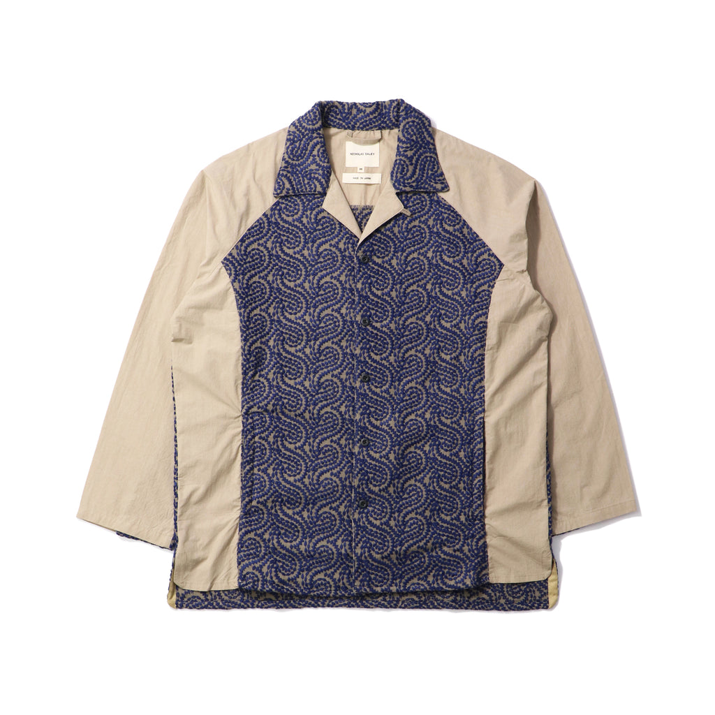 NICHOLAS DALEY(ニコラスデイリー)｜RAGLAN EMBROIDERY SHIRT(ラグラン エンブロイダリー シャツ)｜【公式通販  UNION TOKYO】｜ユニオントーキョー