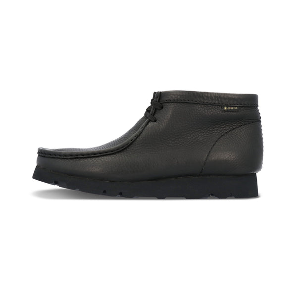 CLARKS(クラークス)｜WallabeeBT GTX Black Leather(ワラビーブーツ