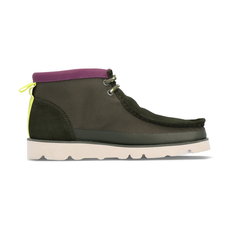 CLARKS(クラークス)｜Wallabee2.0GTX Green Combi(ワラビー2.0