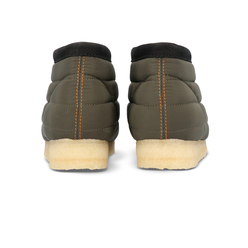 Wallabee Boot Khaki Quilted